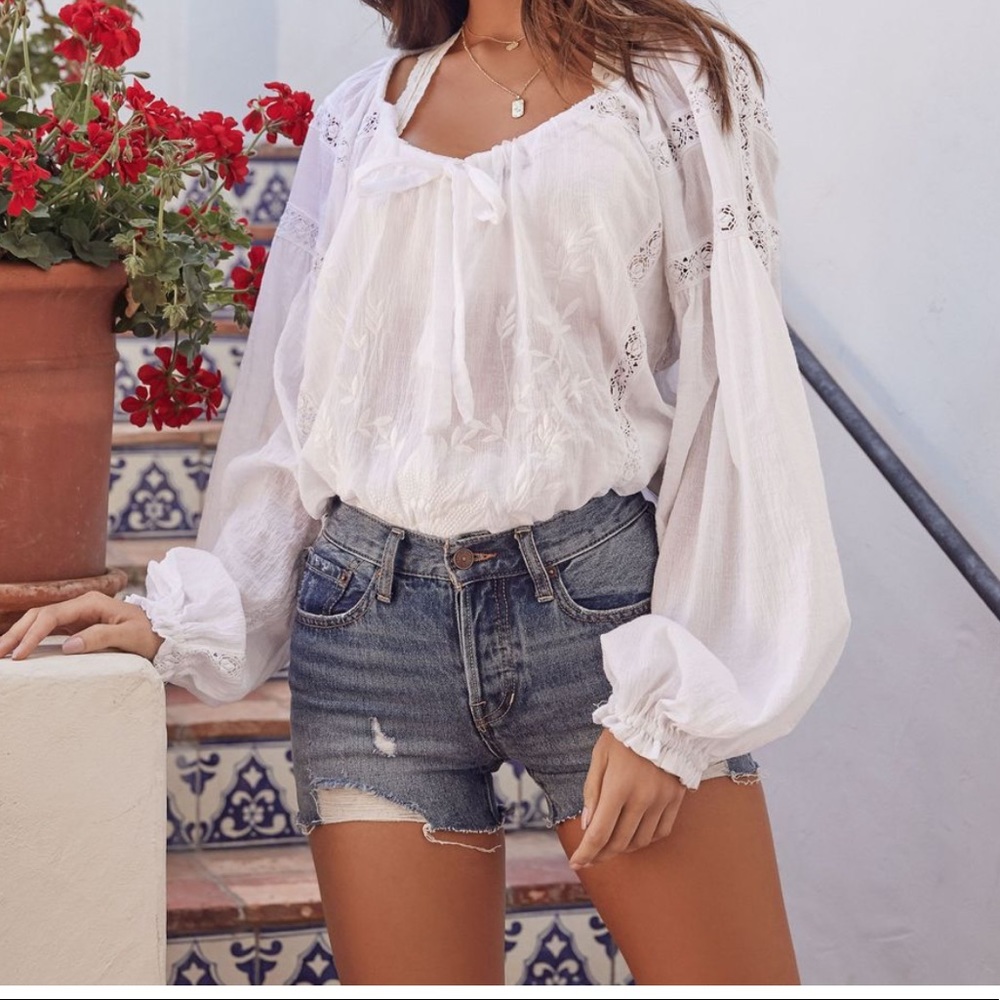 Free people Maria Maria lace top